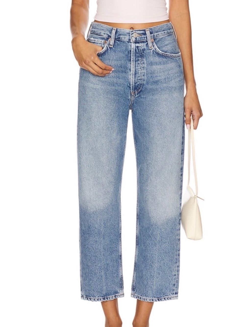 Agolde 90s crop denim size 23